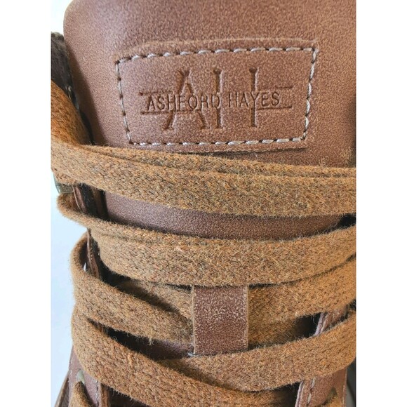 Men's Ashford Hayes Chestnut Brown Boots, Size 10, With Flannel Lining - Picture 3 of 9